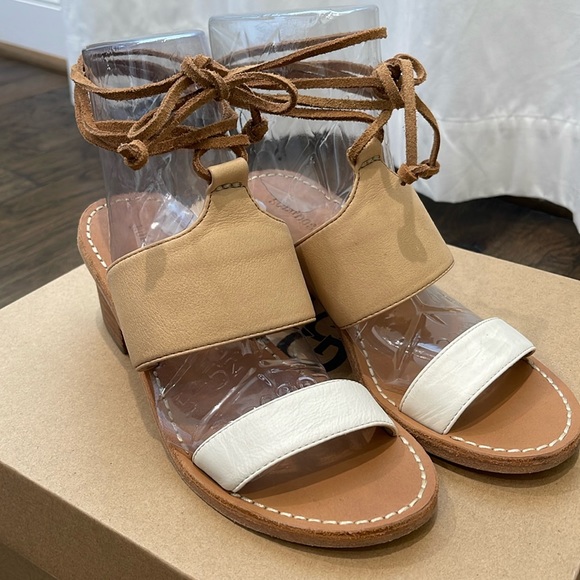 Soludos Color-Block Lace Up Sandal size 5.5 - Picture 1 of 8